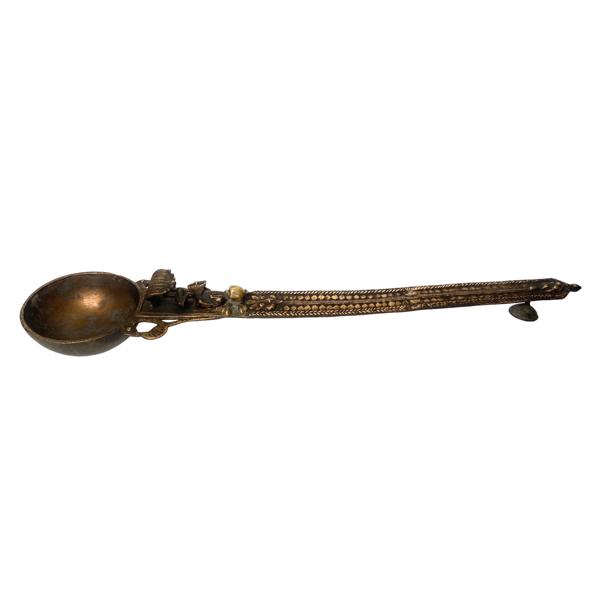 Brass Teertha Spoons, Achamani Spoon For Havan, Spoons