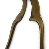 Bhunes Brass Antique Nut Cutter Sarota Beetel Nut Cutter Betel Nut Cutter,Brown, 7 Inch, 1 Piece