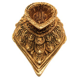 Handcrafted Brass Diya, Traditional Deepam, Pooja Lamps, Puja Deepak for Home Decor and Gifting, 2 Inch, 1 Piece