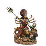 Brass Mahishasura Mardini Idol