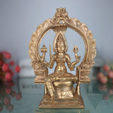 Bronze Panchaloha Mariamman Idol, Karumariamman Statue, Amman Vigaraha, Mariyamma Devi Murti, Panchadatu Parvati Vigraham