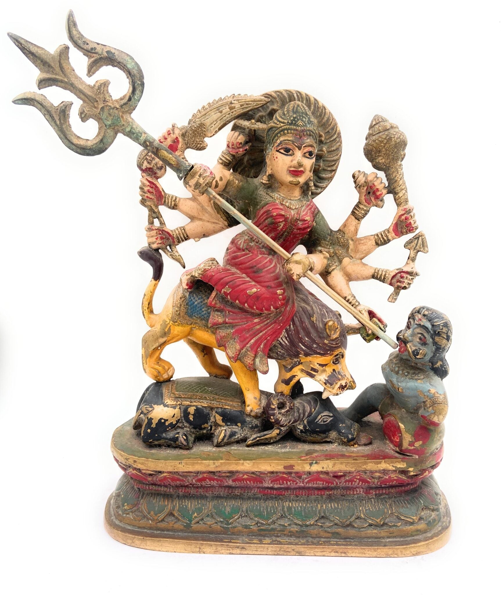 Handcrafted Brass Durga Devi Idol