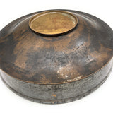 Bhunes Brass Antqiue Urli Ethnic Traditional Bowl,Silver, 4 Inch, 1 Piece
