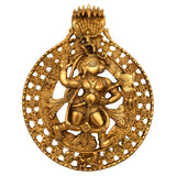 Brass Hanuman Wall Hanging Idol