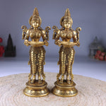 Brass Deepalakshmi Diya Set