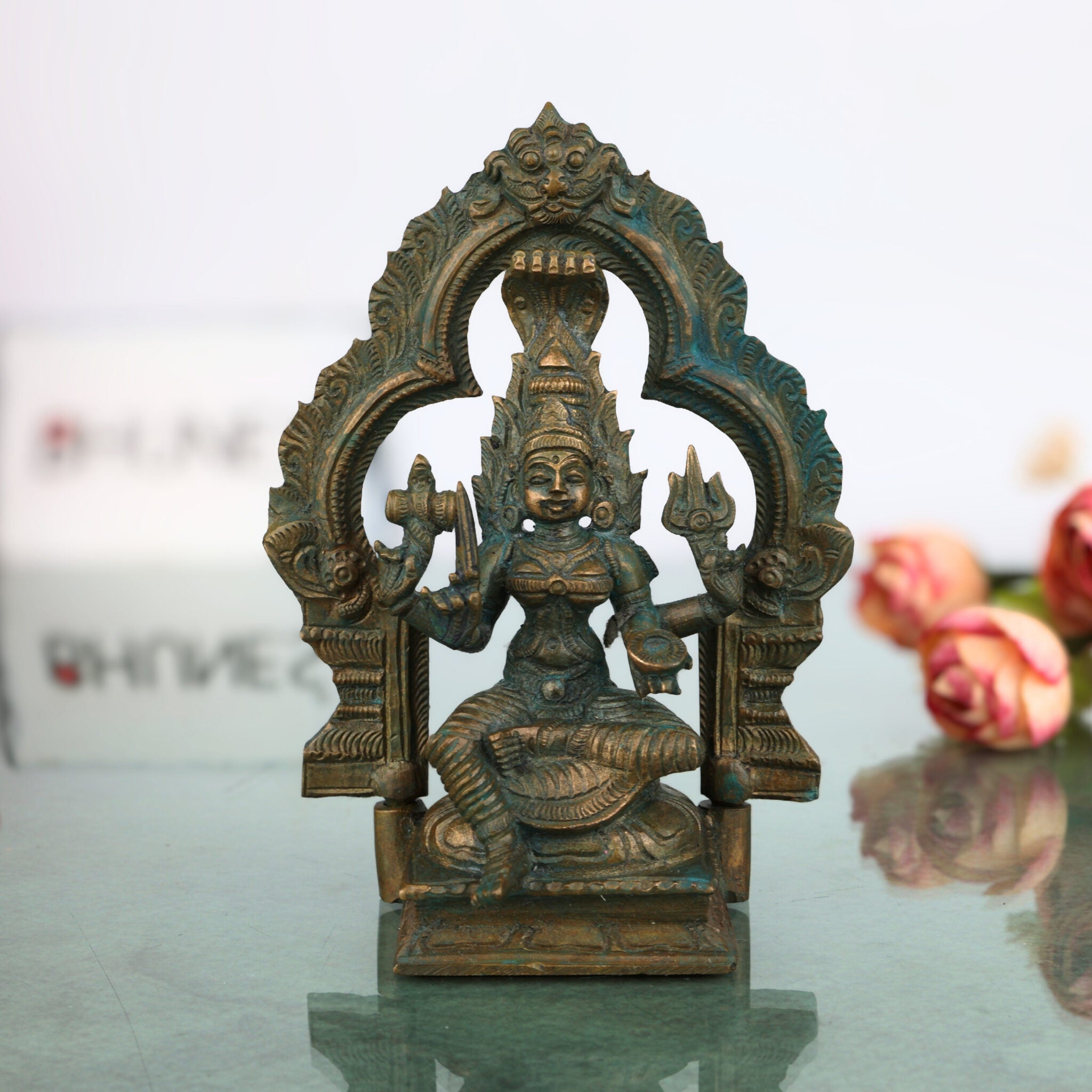 Handcrafted Bronze Mariyamman Idol