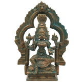 Bronze Handcrafted Mariyamman Idol | Panchaloha Mariamman Murti, Ashtadhatu Goddess Statue for Pooja, Home & Temple Decor,Gold, 5.5 Inch, 1 Piece