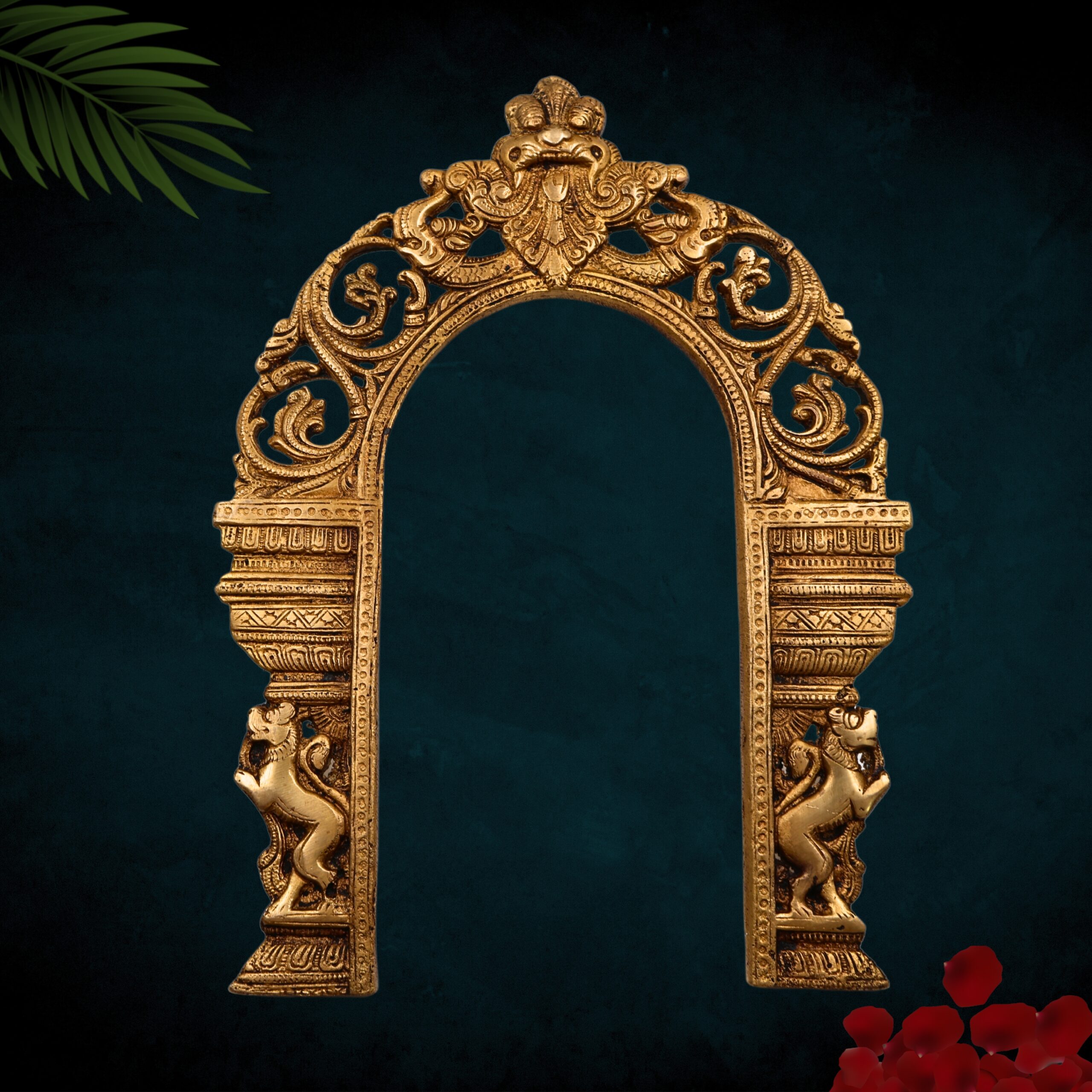 Prabhavali Arch Frame with Dual Yali
