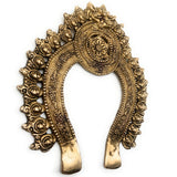 Brass Prabhaval Frame Arch Wall Hanging Prabhawal For Home Decor Prabhawali For Diety Prabhavali,Gold, 10 Inch, 1 Piece