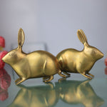 Brass Rabbit Idol