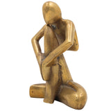 Brass Modern Art | Arts | Brass Awards | Brass Trophy | Brass Lady | Home Decor| Decoratives, Gold, 6.5 Inch, 1 Piece