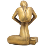 Brass Modern Art | Arts | Brass Awards | Brass Trophy | Brass Lady | Home Decor| Decoratives, Gold, 6.5 Inch, 1 Piece