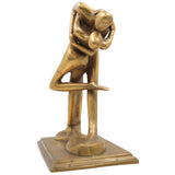 Brass Modern Art | Arts | Brass Awards | Brass Trophy | Brass Lady | Home Decor| Decoratives, Gold, 12 Inch, 1 Piece