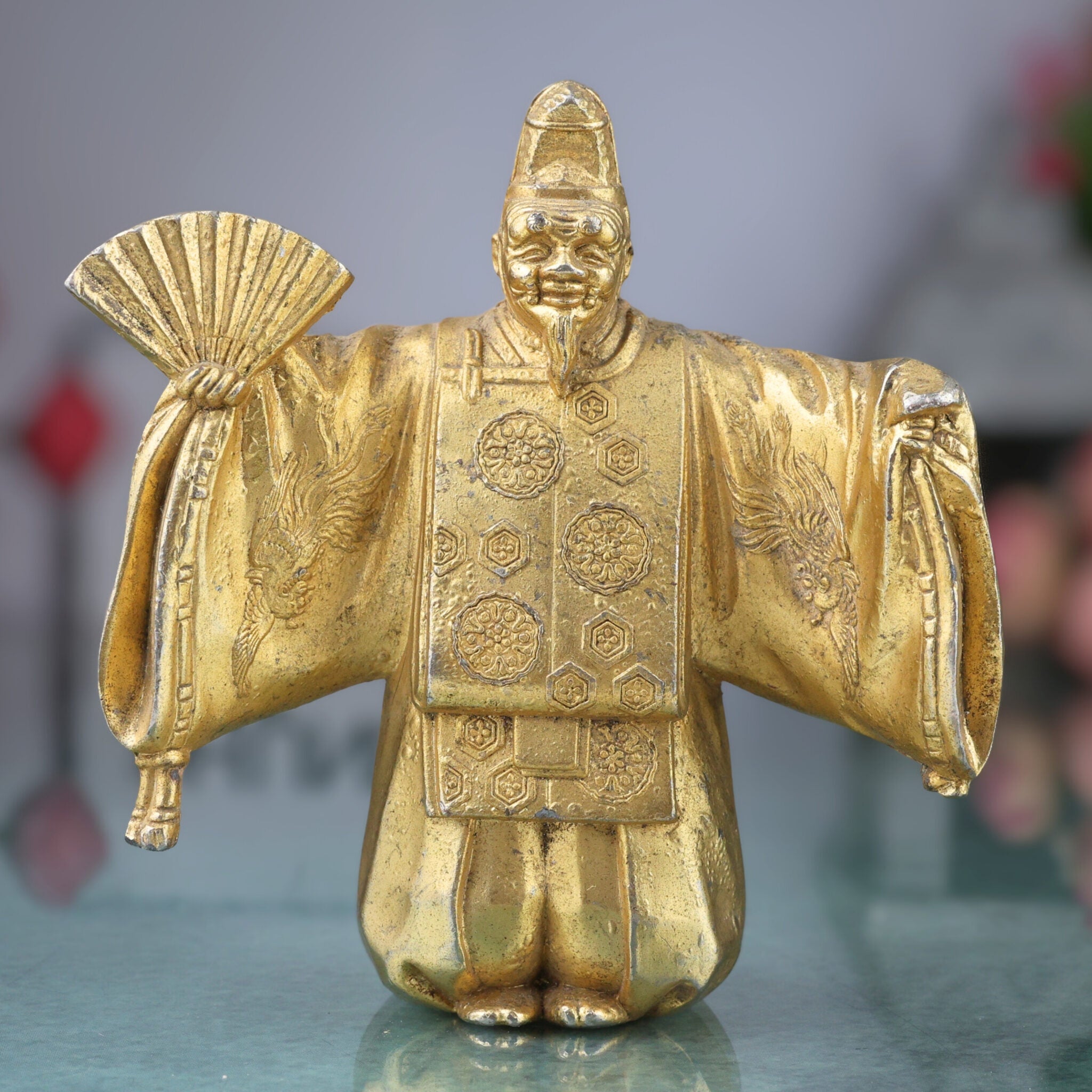 Brass Antique Buddhist Tibetian Decorative Showpeice