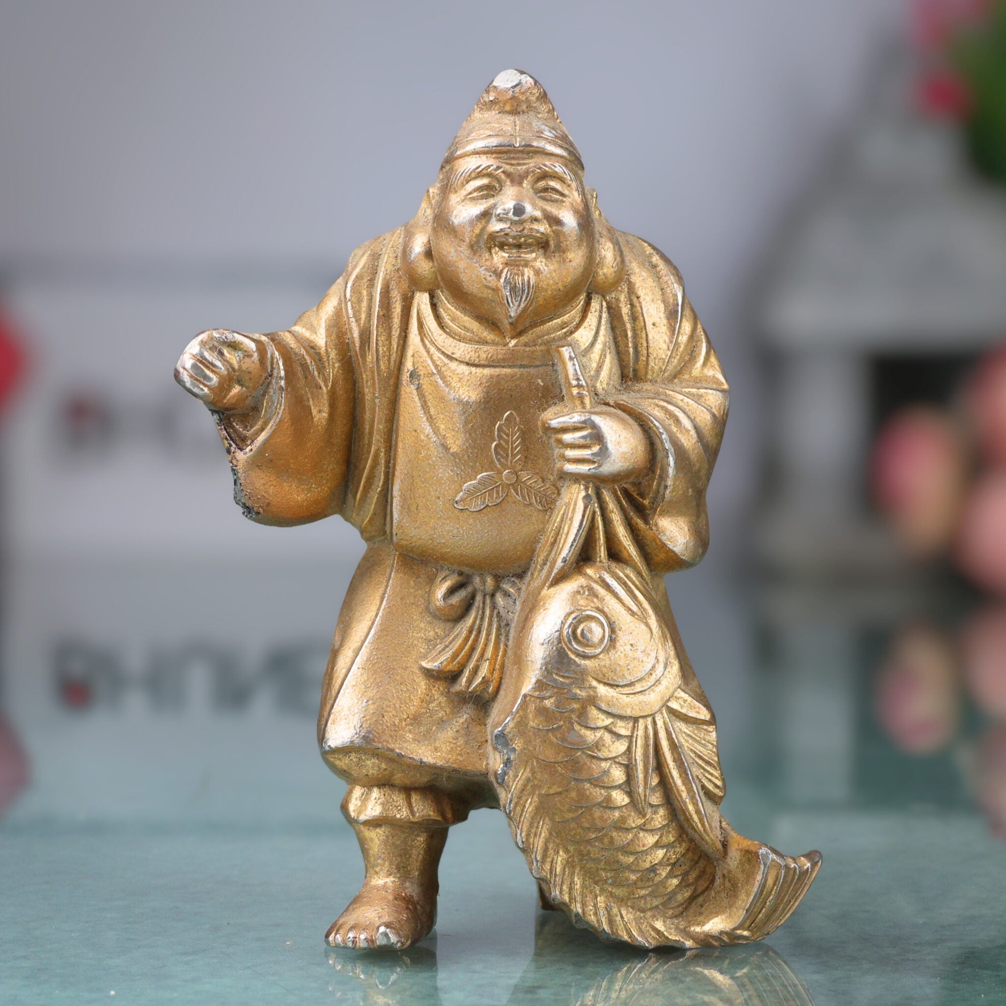 Brass Antique Buddhist Tibetian Decorative Showpeice