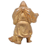 Brass Antique Buddhist Tibetian Decorative Showpeice, Gold, 3.5 Inch, 1 Piece