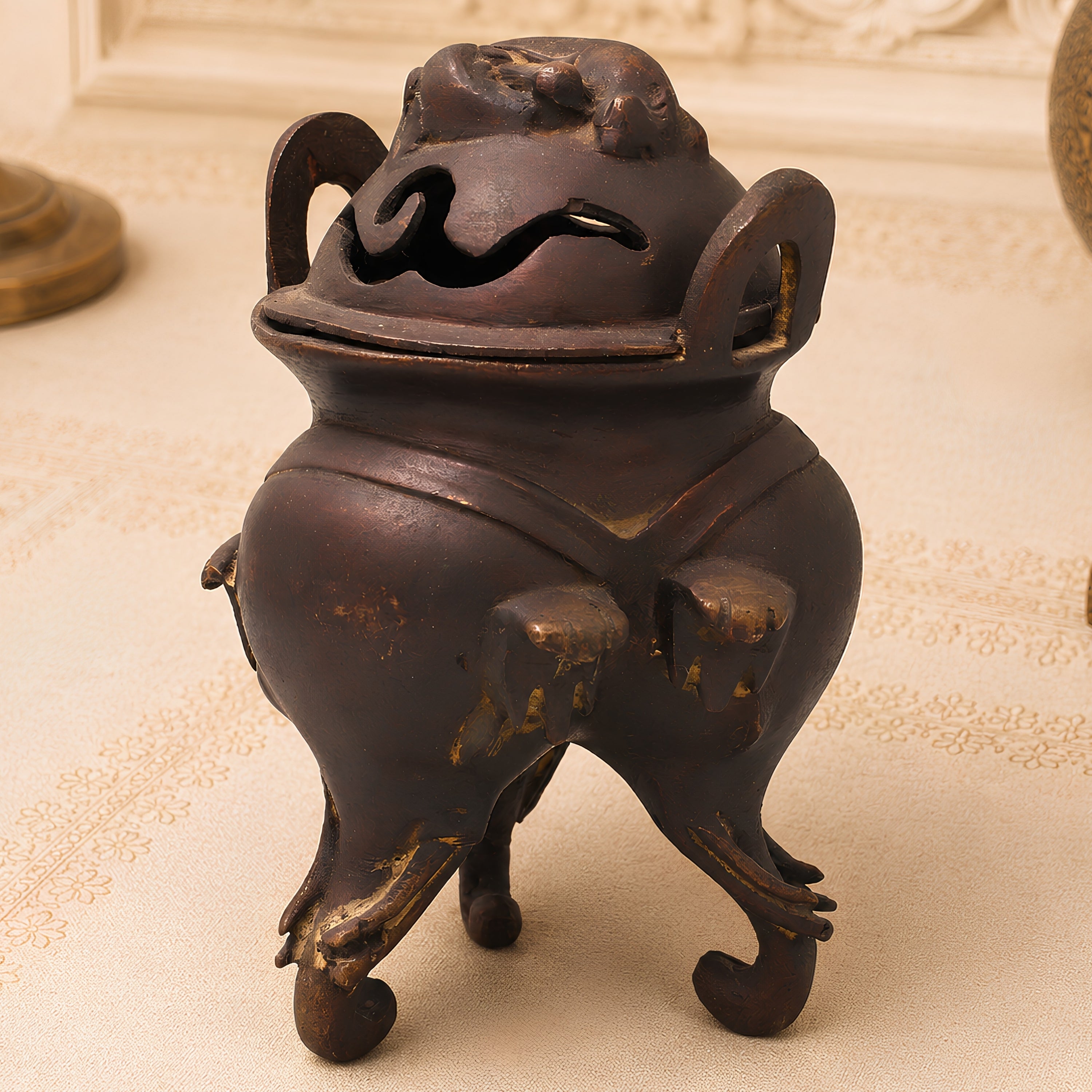 Brass Dhupa Dani Idol