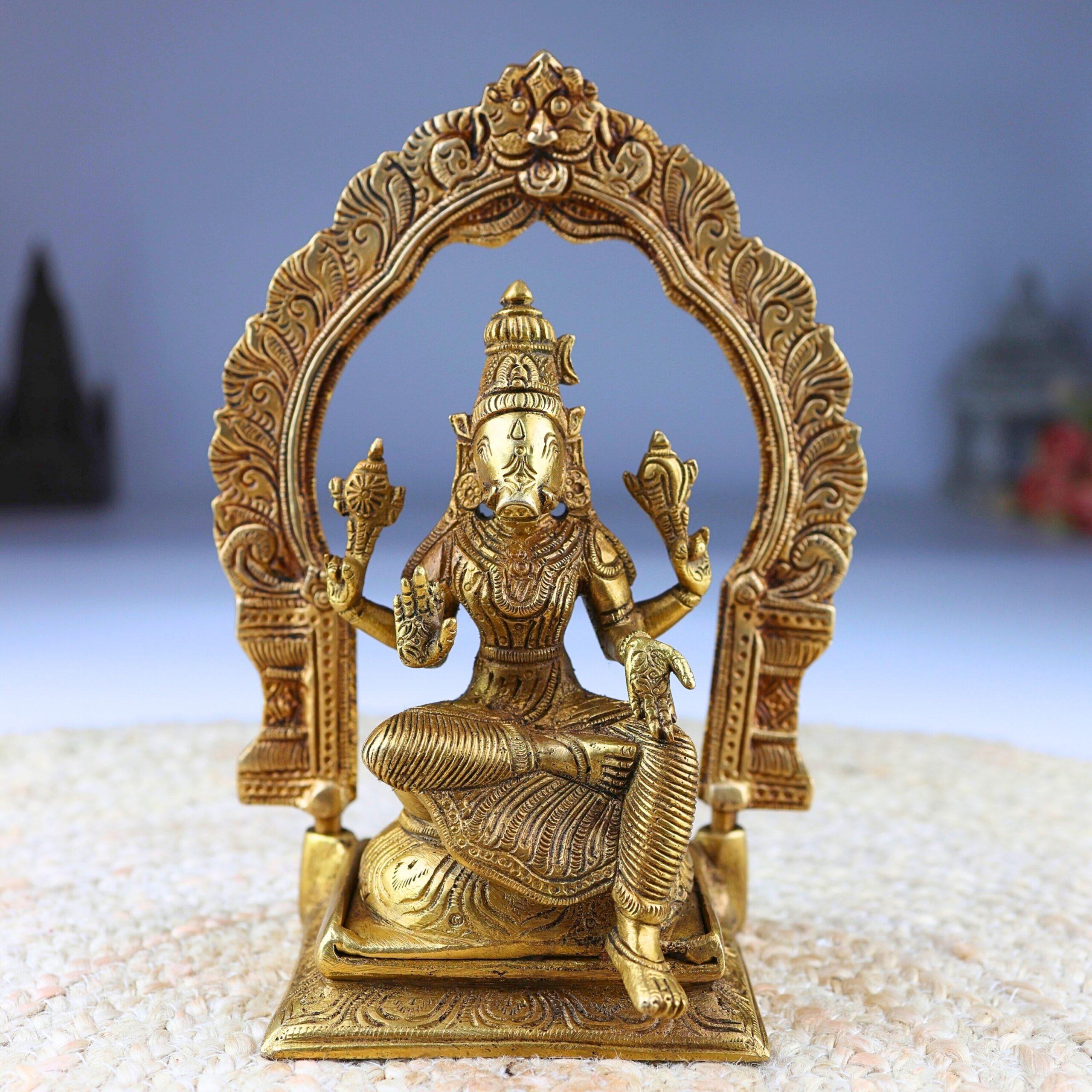 Brass Varahi Amman Idol