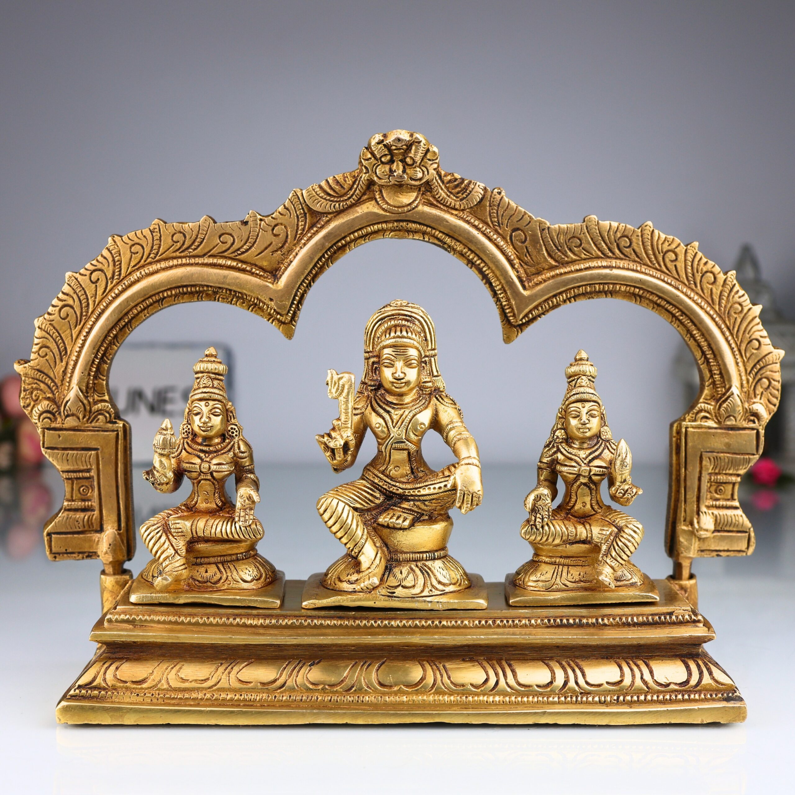 Ayyanar Shasta Idol with Poorna & Pushkala | Dharma Sastha