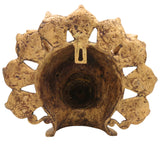 Brass Varaha Head Idol | Varahadev Murti Wall Hanging | Boar Avatar Vishnu Statue | Peetal Varaha Pratima for Home Temple Decor & Gifts, Gold, 9 Inch, 1 Piece