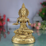 Brass Goddess Annapurna Devi Idol Annapurneshwari Annpurna Annapoorneshwari Annaporna Murti