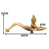Brass Deepam, Brass Deep Lakshmi, Brass Deep Laxmi, Brass Deep Lady, Deep Lakshmi Idol Brass, Deep Laxmi, Gold, 4 Inch, 1 Piece