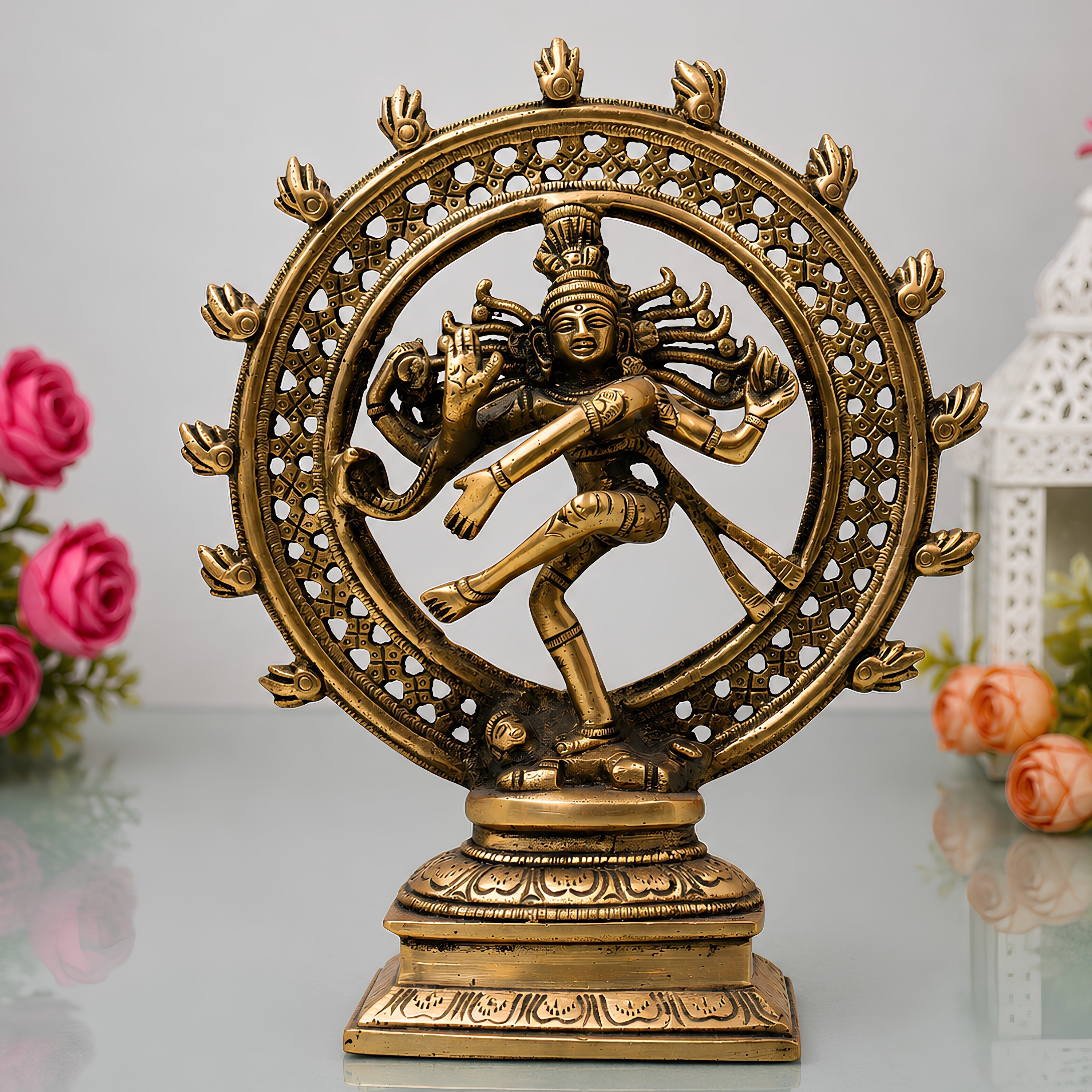  Brass Nataraja Idol 