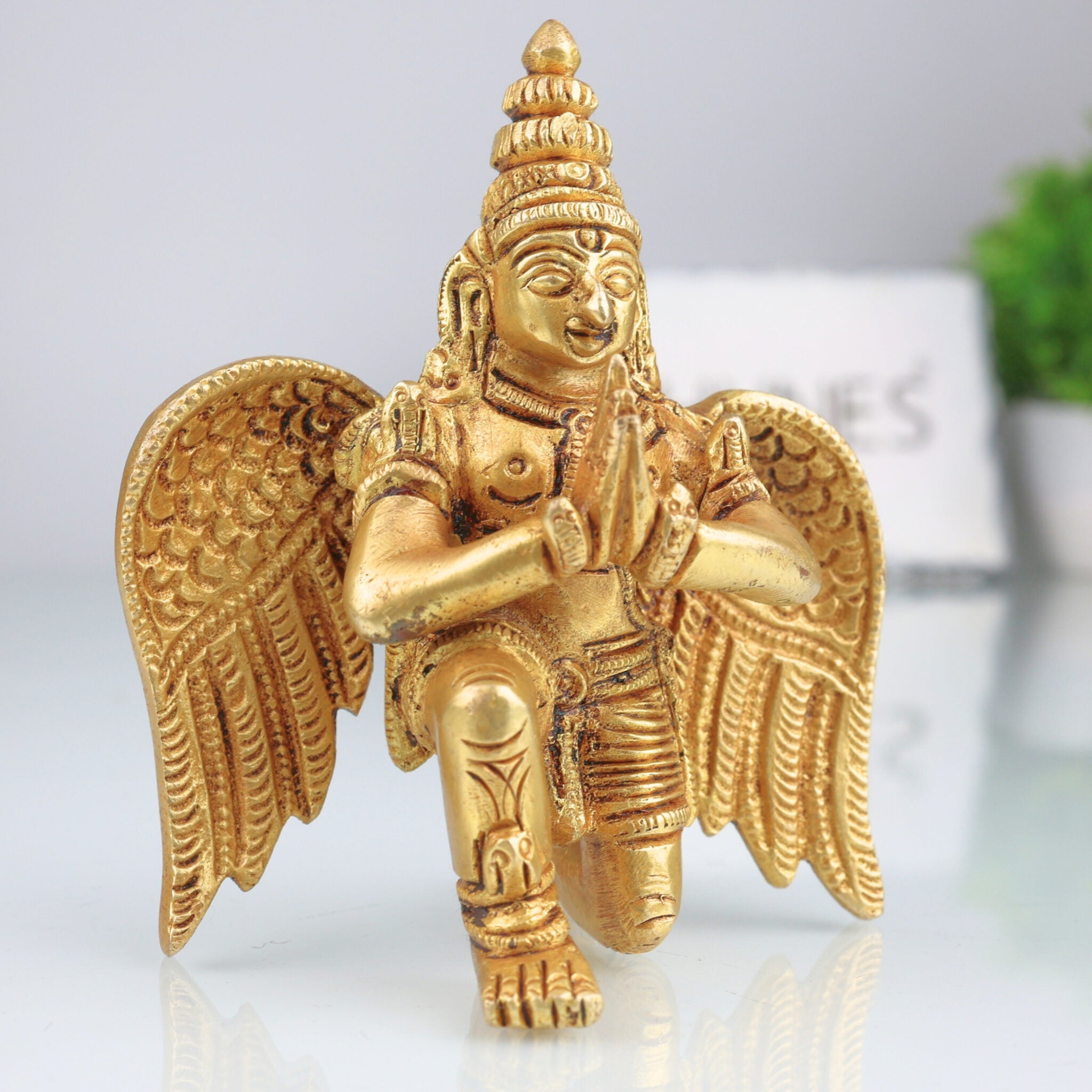 Brass Garuda Dev Idol