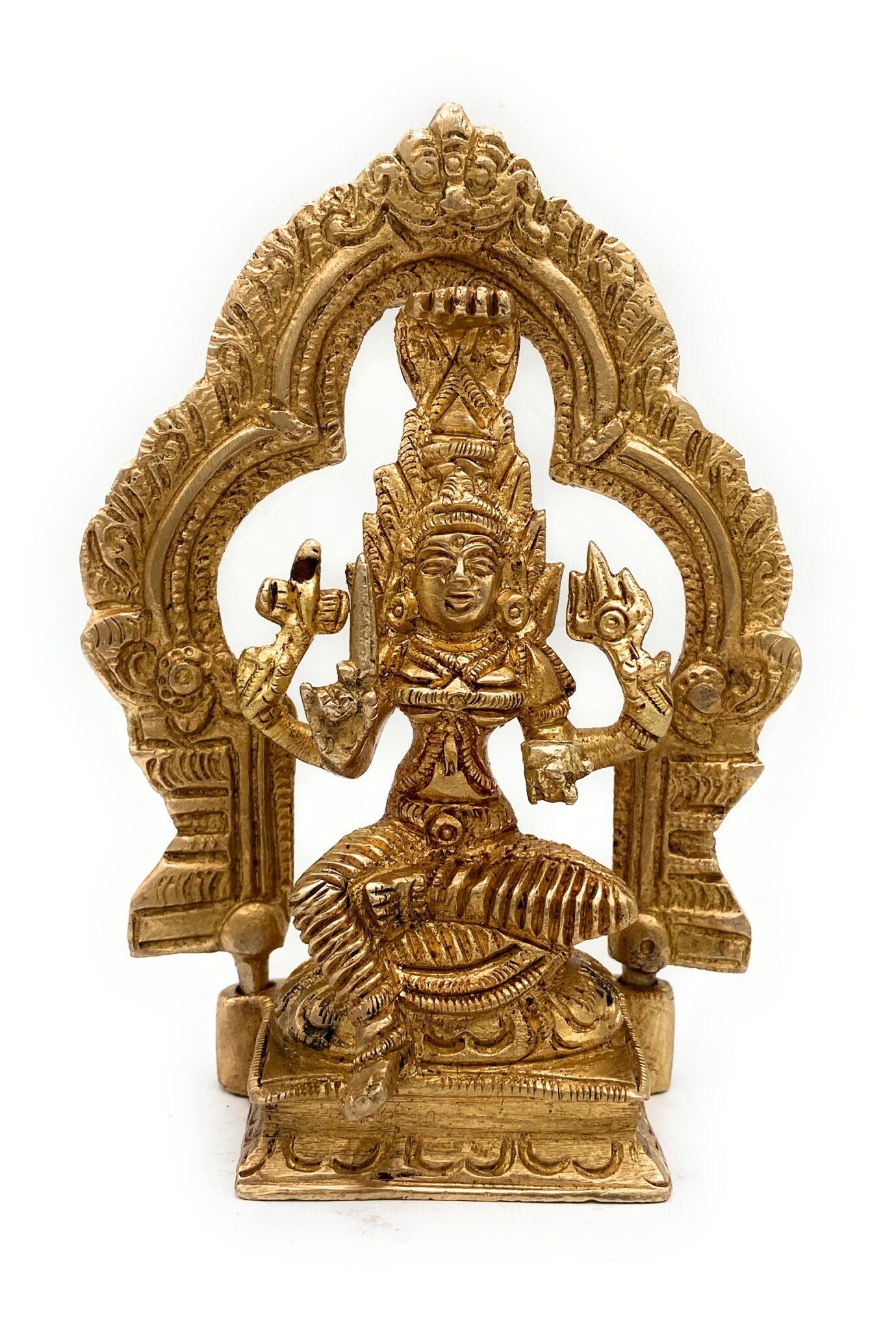 Brass Mariamman Statue Silai Karumariamman Silai Amman Statues Mariyamma Idol Parvati Murti Goddess Durga Mariyamman Maa Arulmigu Shakthi Devi