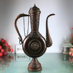 Brass Handmade Surahi, Suraahee, Ewer, Pitcher, Kettle, Ketalee, Kettledrum, Jar, Pot, Surai, Jug, Showpeice, Brass Decoratives, Gift, Home Decoratives