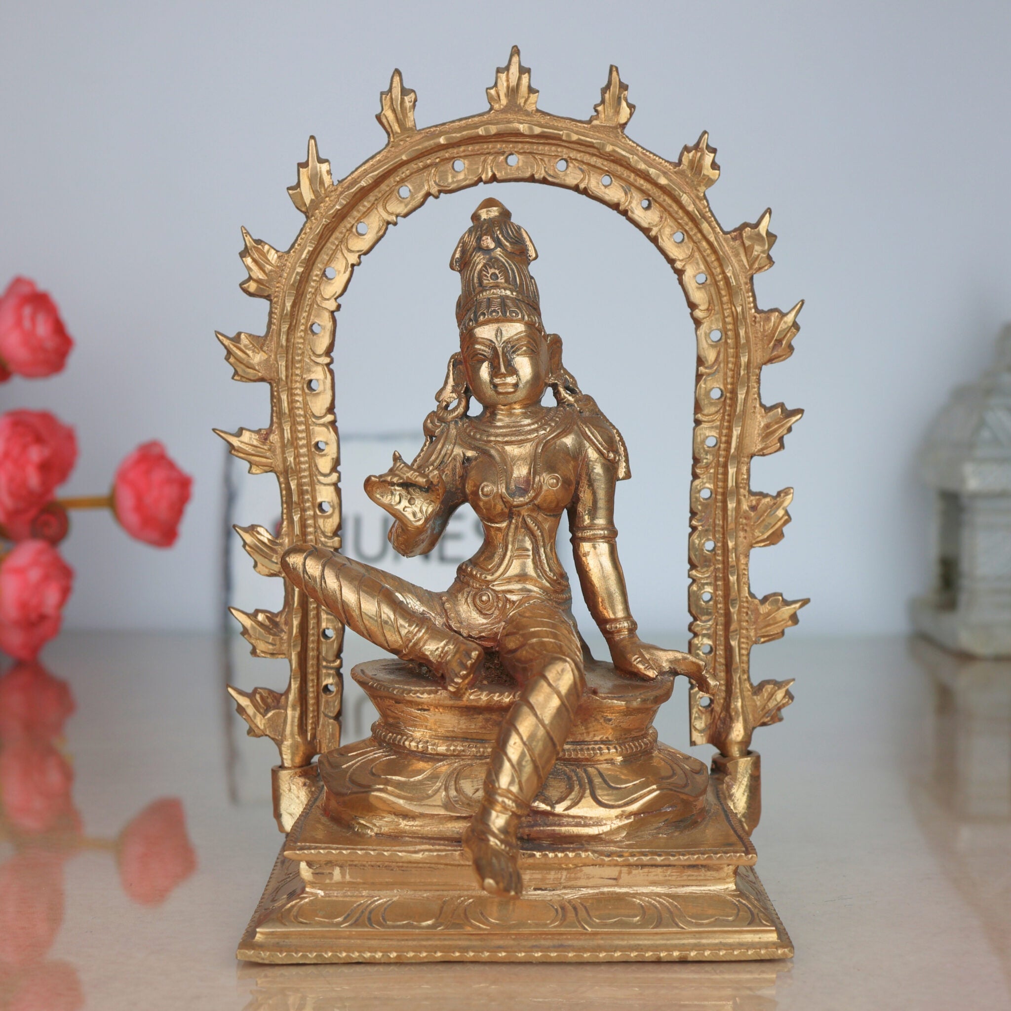 Handcrafted Panchaloha Bhoga Sakthi Devi Idol