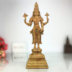 Handmade Panchaloha Vishnu Idol