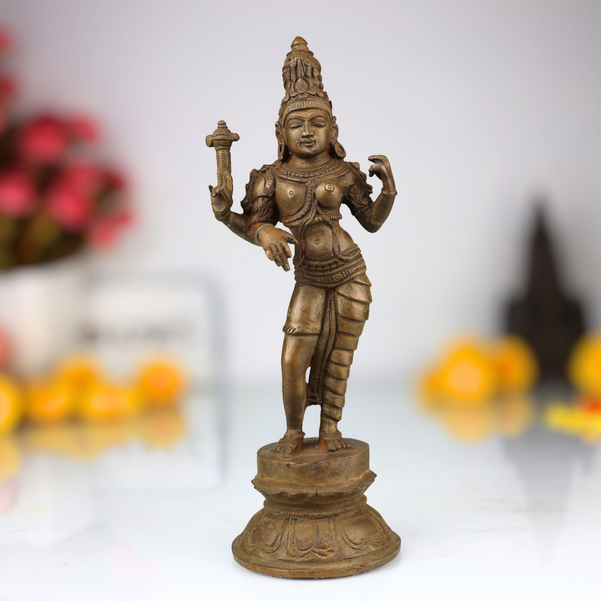 Bronze Ardhanarishvara Idol