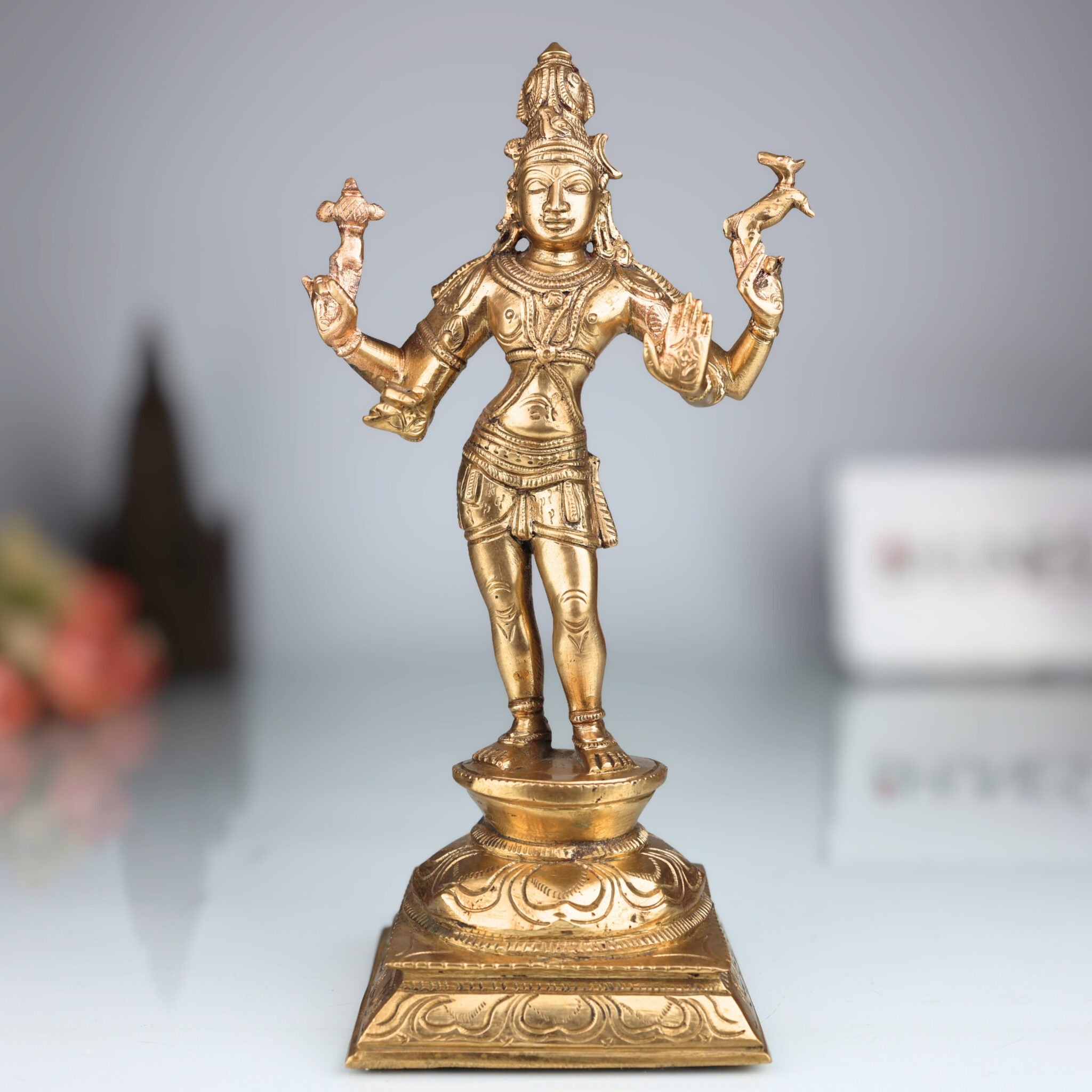 Panchaloha Bronze Shiva Idol