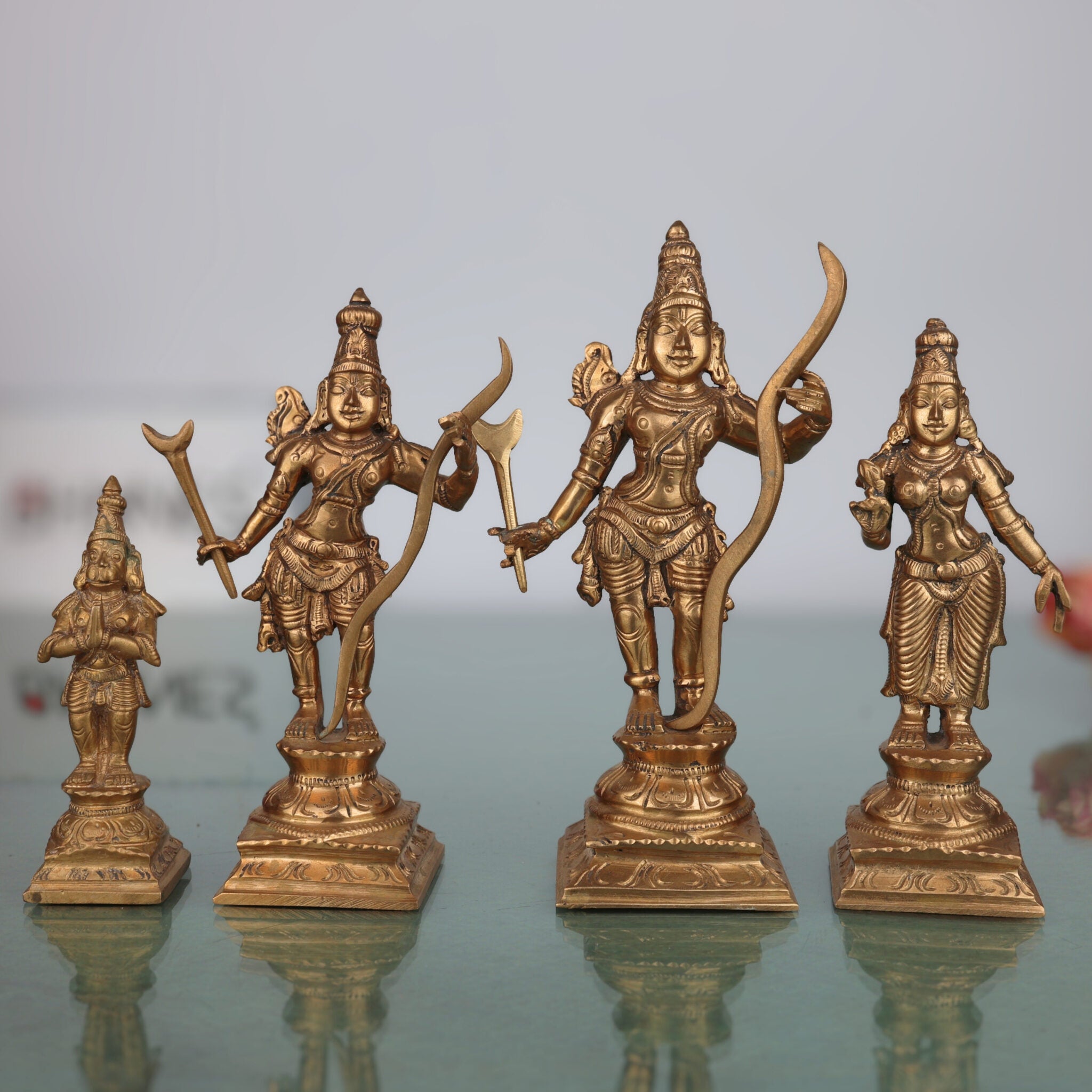 Shree Ram Darbar Panchaloha Bronze Idol