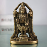 Brass Balaji Statue, Tirupati Idol God Statue Showpiece, Venkateshwara Idol Lord Thirupathi Murti Lord Balaji Idols, Venkateshwara, Home Décor