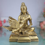 Brass Buddha Statue | Gautama Siddhartha Buddha Murti |Buddha Figurine | Spiritual Home Decor & Pooja Idol