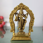 Brass Venkatesh Narayan Vishnu Ji Idol Statue Standing, Narayana Murti, For Pooja Room, Mandir Temple Home Décor Wedding Housewarming Gift Item