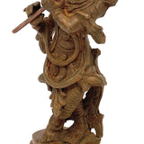 Handcrafted Bronze Panchaloha Lord Krishna Idol – Chola Art Gopal, Govinda, Kanhaiya, Kanha, Banke Bihari, Bal Gopal, Venu Gopal Temple Statue for Home & Pooja,Brown, 6 Inch, 1 Piece