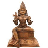 Handcrafted Bronze Aiyanar Idol Panchaloha Village Guardian Deity Sastha Ayyanar Chola Art Sculpture for Temple Pooja Decor,Brown, 7 Inch, 1 Piece