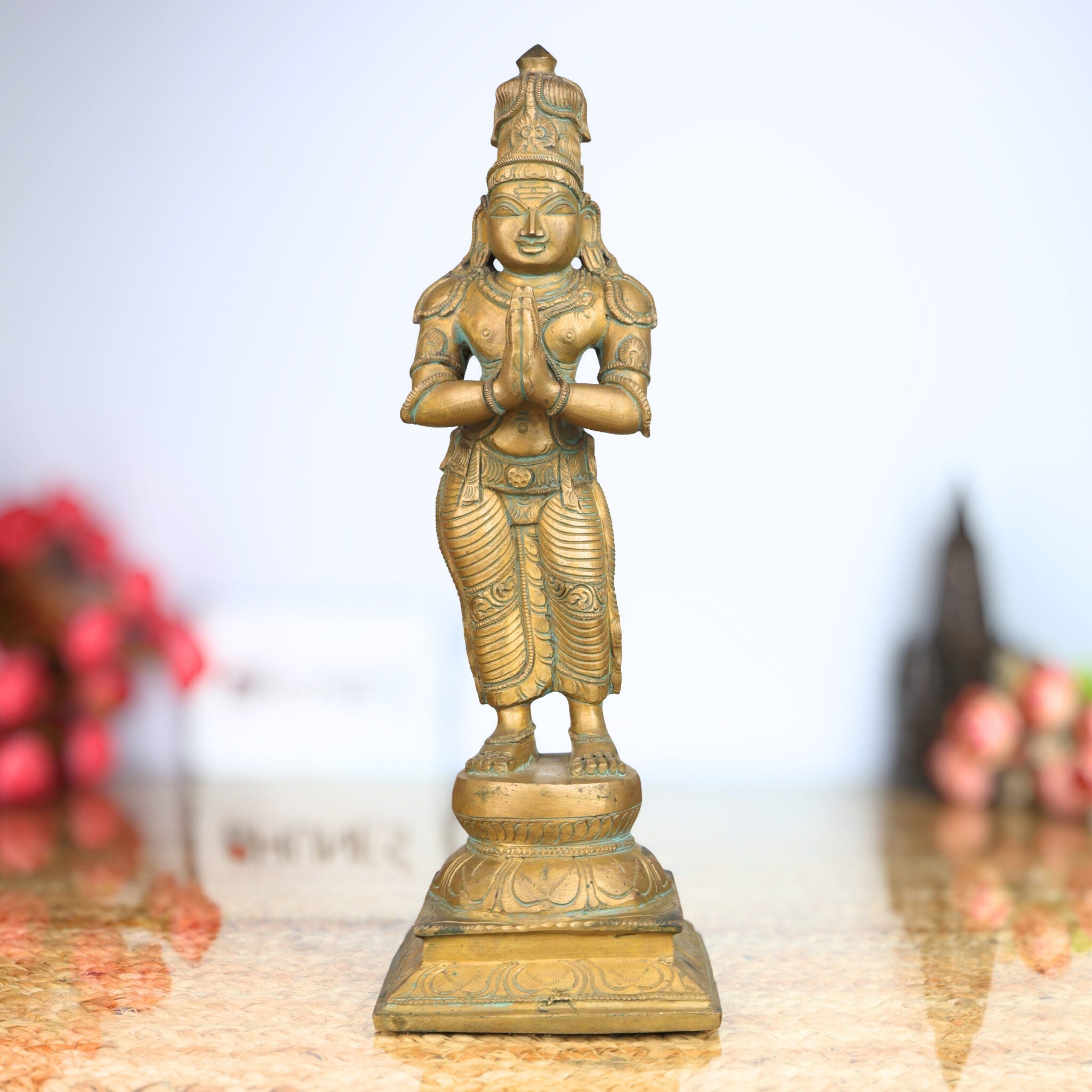 Handcrafted Bronze Sundaran Murugan Idol