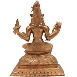 Handcrafted Bronze Varahi Devi Panchaloha Idol – Chola Art Varahi Amman, Ashta Matrika Varahi, Panchami Varahi, Temple Goddess Statue,Brown, 9 Inch, 1 Piece