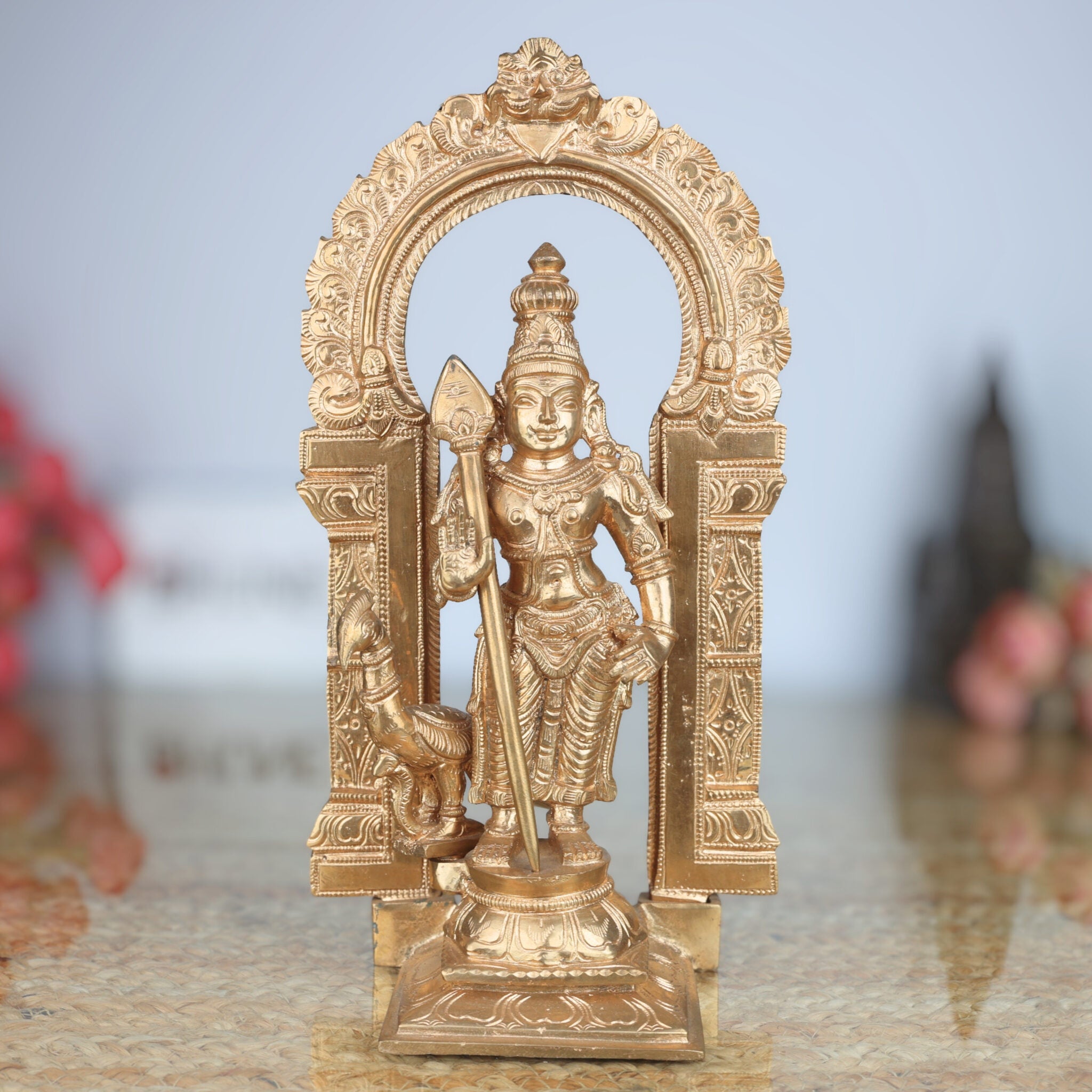 Handmade Panchaloha Karthikeya Murugan Idol