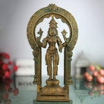 Handcrafted Panchaloha Parvati Idol in Bronze