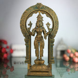 Handcrafted Panchaloha Parvati Idol in Bronze