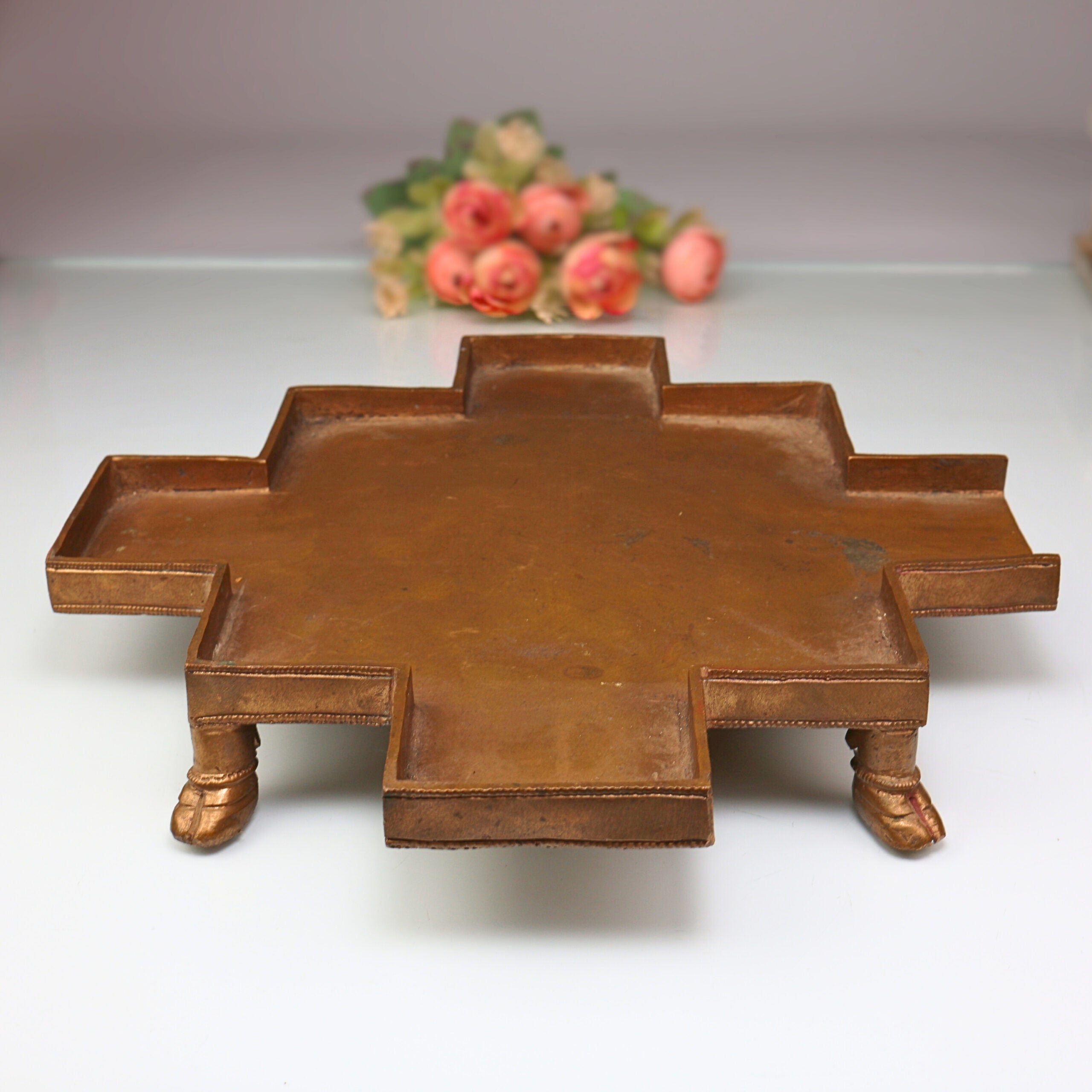 Bronze Panchaloha Abhishek Patra Plate