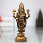 Handmade Bronze Venkateshwara Idol