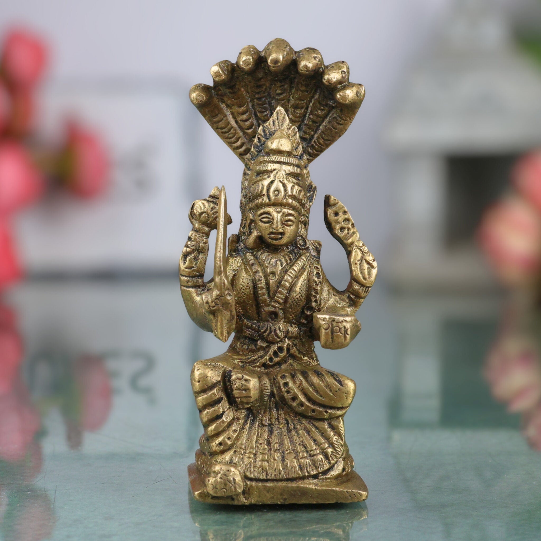 Brass Goddess Mariyamman Devi Murti Silai Karumariamman Silai Amman Statues Mariyamma Idols Parvati Murti