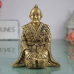 Brass Sculpture - Brass Samurai Idol | Samurai Sculpture | Decorative Statues
