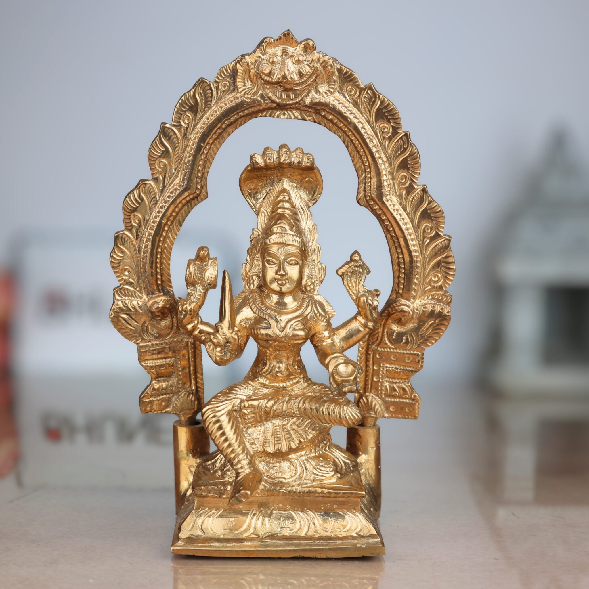 Handcrafted Bronze Mariyamman Idol
